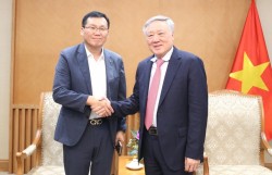 Phó Thủ tướng Thường trực Nguyễn Hòa Bình tiếp Tổng giám đốc điều hành của HD Hyundai Eco Vina