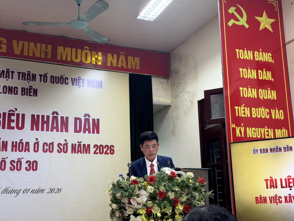 Phát huy dân chủ, chung tay xây dựng đời sống văn hóa cơ sở