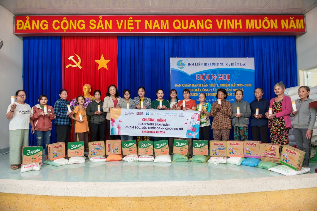 Nu Skin Việt Nam trao tặng 4.500 sản phẩm Dung Dịch Vệ Sinh Phụ Nữ Scion Intimate Gentle Wash với tổng giá trị hơn 1,6 tỷ đồng đến phụ nữ có hoàn cảnh khó khăn.