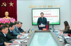 Xã Gia Lâm rà soát tiến độ công tác bầu cử