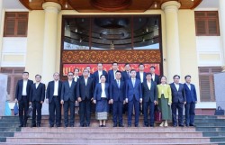 Đoàn công tác tỉnh Champasak thăm, chúc Tết tỉnh Đắk Lắk