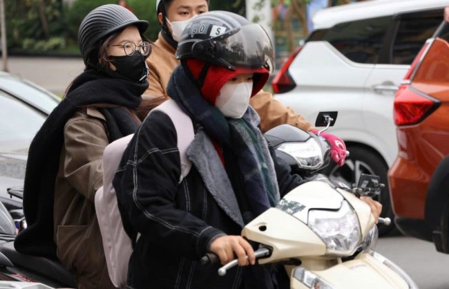 Bắc Bộ rét về đêm và sáng sớm