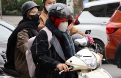 Bắc Bộ rét về đêm và sáng sớm