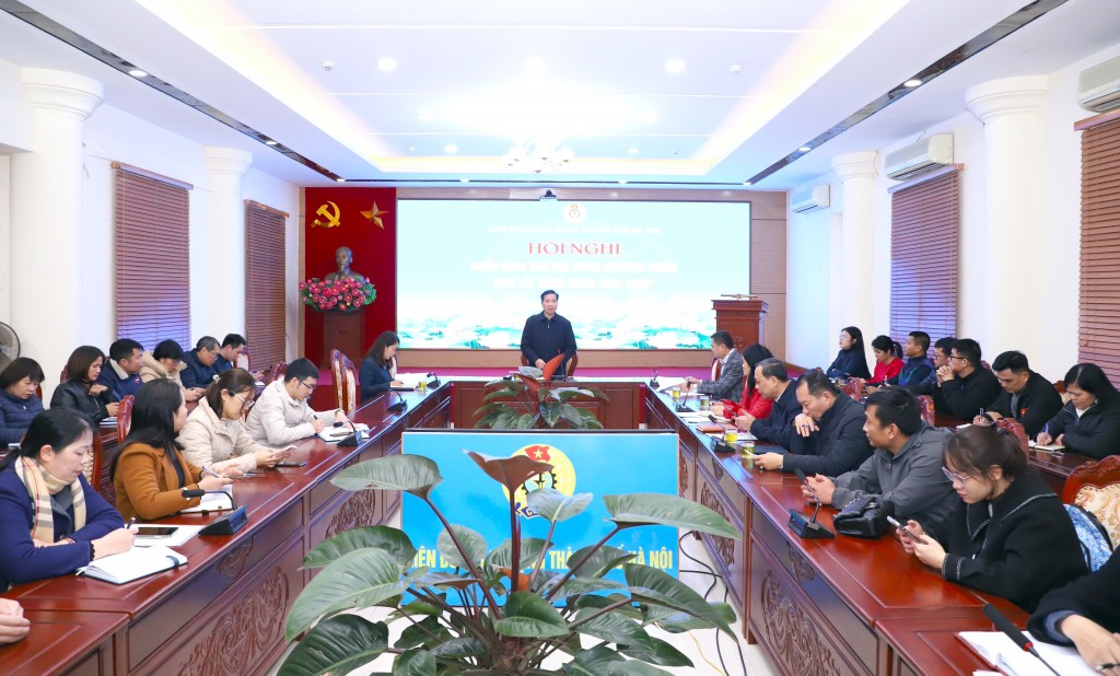 Công đoàn Thủ đô mang Tết ấm đến người lao động