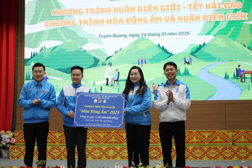 Tình nguyện mùa đông: Hành trình xanh sưởi ấm vùng cao