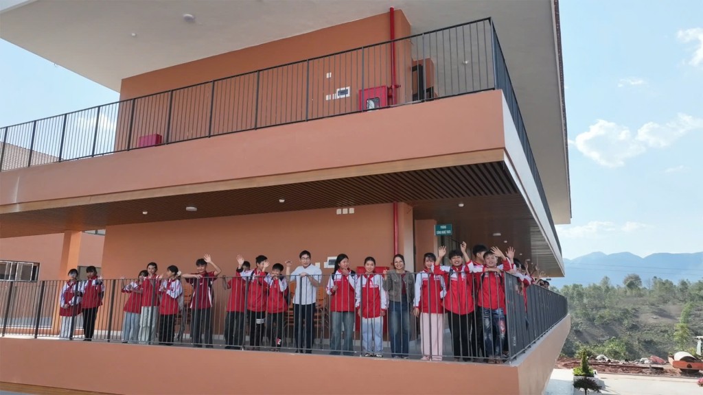 Trường nội trú liên cấp tại Si Pa Phìn, Điện Biên trước giờ khánh thành Trường nội trú liên cấp tại Si Pa Phìn, Điện Biên trước giờ khánh thành