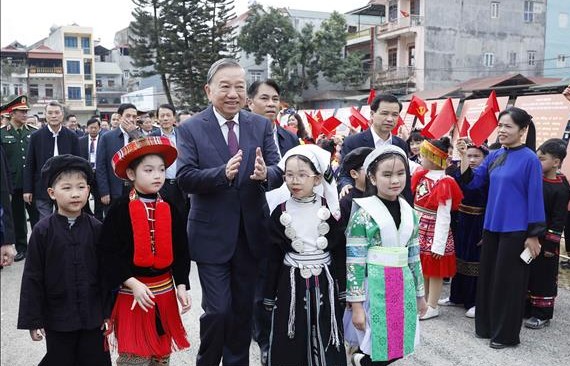 Tổng Bí thư Tô Lâm: Tiếp tục chung sức, đồng lòng đưa Cao Bằng tiến lên vững chắc
