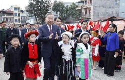 Tổng Bí thư Tô Lâm: Tiếp tục chung sức, đồng lòng đưa Cao Bằng tiến lên vững chắc