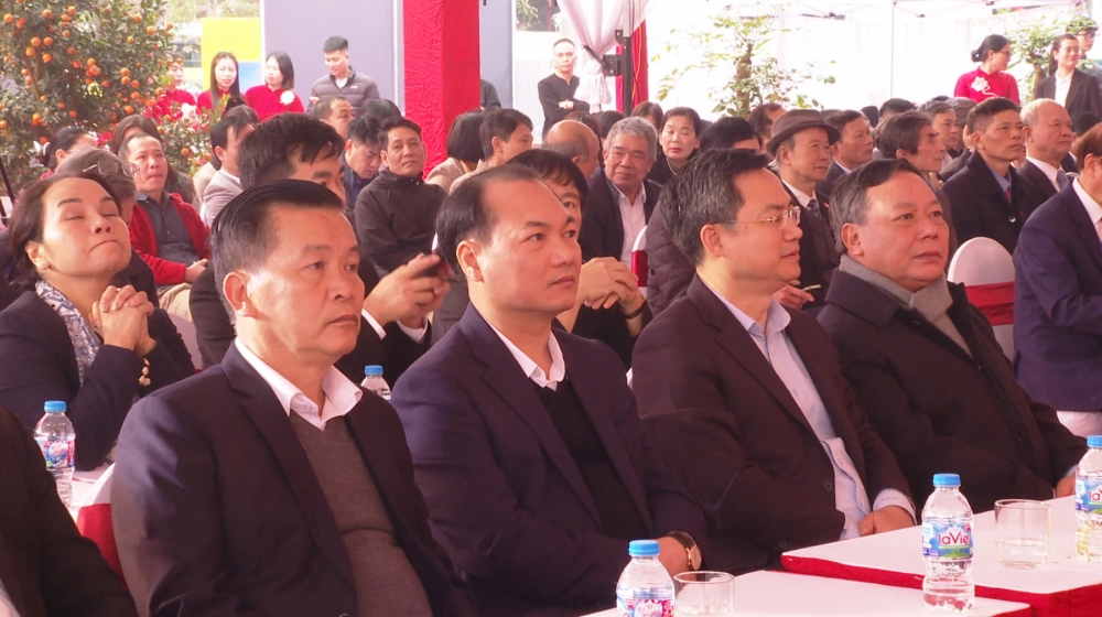 Đông Anh: Trang trọng Lễ Thượng lương công trình Đền thờ Đức vua Ngô Quyền