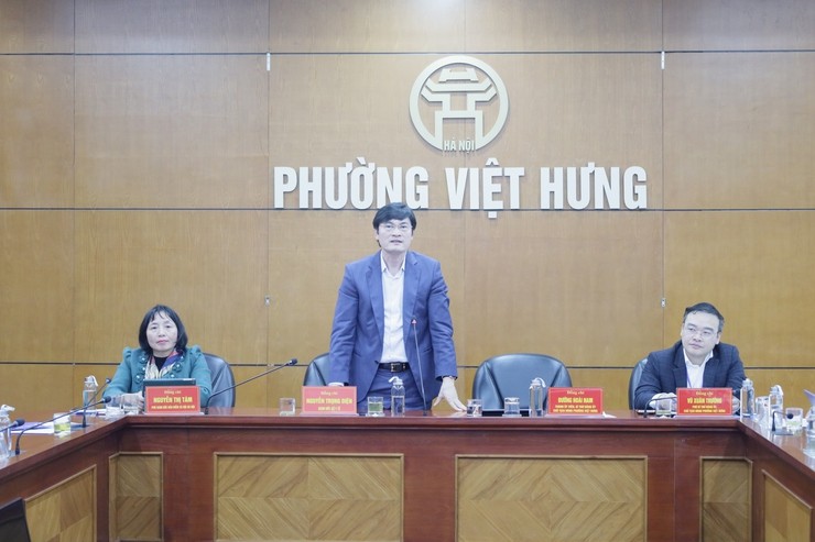 Các bệnh viện thành phố hỗ trợ, hợp tác chuyên môn với Trạm Y tế phường Việt Hưng Các bệnh viện thành phố hỗ trợ, hợp tác chuyên môn với Trạm Y tế phường Việt Hưng