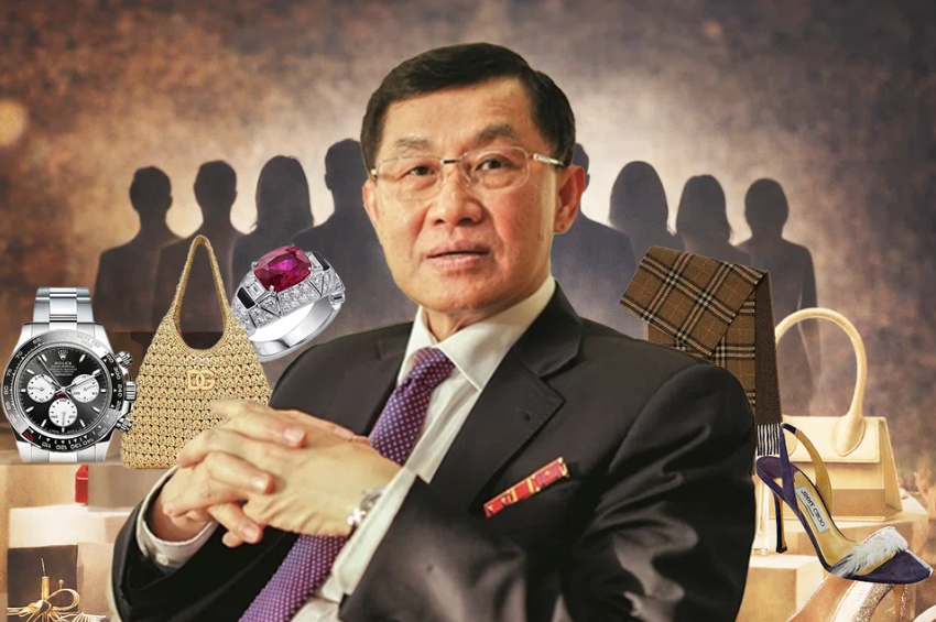 Johnathan Hạnh Nguyễn là nhà sáng lập kiêm Chủ tịch Tập đoàn Imex Pan Pacific (IPPG), hoạt động trong các lĩnh vực thời trang cao cấp, ẩm thực – đồ uống, bán lẻ miễn thuế và dịch vụ sân bay. Hình ảnh: BT Visual, Cartier, Rolex, Conran Octopus, Burberry; có hỗ trợ từ AI