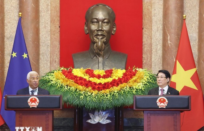 Tuyên bố chung về việc nâng cấp quan hệ Việt Nam-EU lên Đối tác Chiến lược Toàn diện