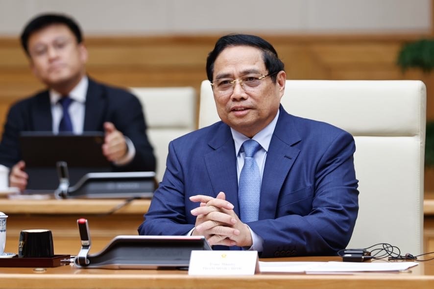 Thủ tướng đề nghị hai bên tiếp tục tăng cường tiếp xúc, đối thoại cấp cao; phát huy hiệu quả các cơ chế hợp tác hiện có - Ảnh: VGP/Nhật Bắc Thủ tướng đề nghị hai bên tiếp tục tăng cường tiếp xúc, đối thoại cấp cao; phát huy hiệu quả các cơ chế hợp tác hiện có - Ảnh: VGP/Nhật Bắc