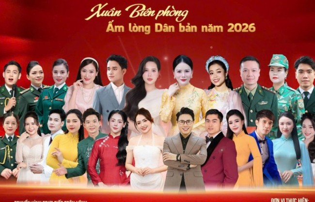 “Xuân biên phòng ấm lòng dân bản" bản hòa ca về tình quân - dân