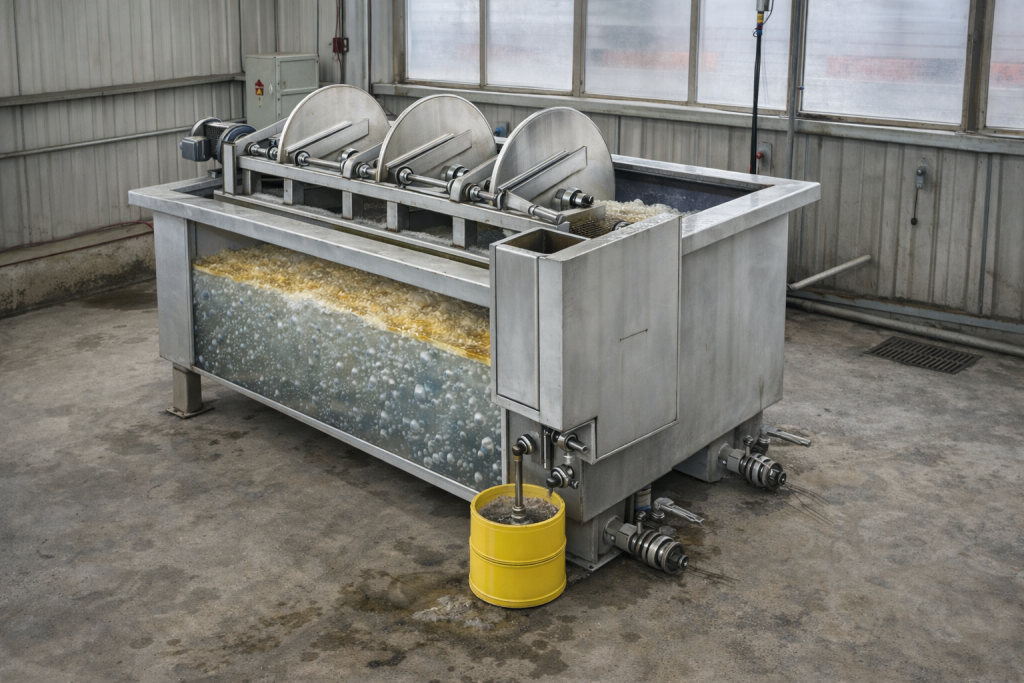 Bể tuyển nổi tối ưu hóa tái sử dụng nước, tách dầu triệt để Bể tuyển nổi tối ưu hóa tái sử dụng nước, tách dầu triệt để