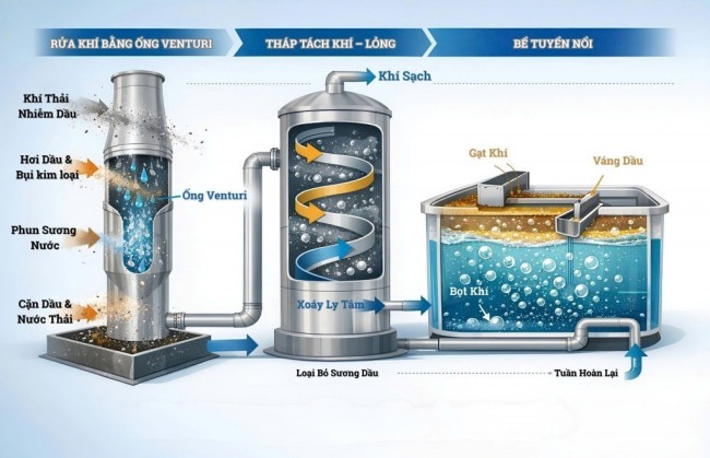 Công nghệ Ha Lô và bước tiến mới trong xử lý khí thải