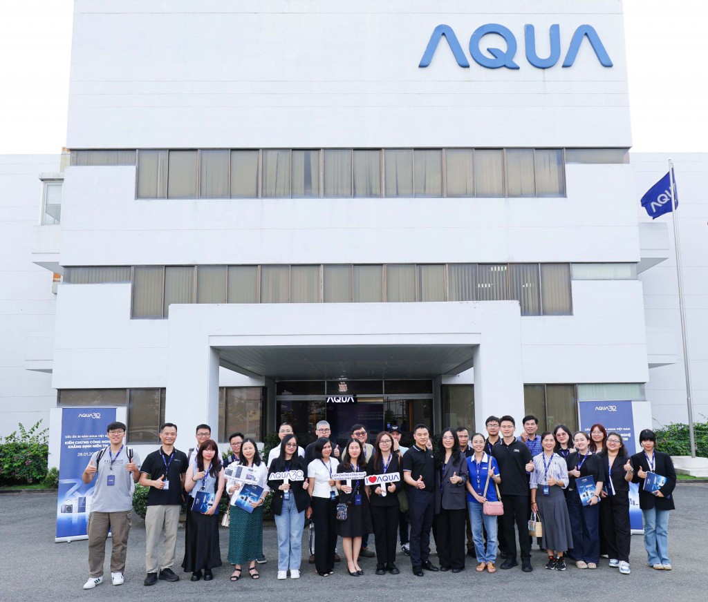 Công ty TNHH Điện máy AQUA Việt Nam công bố chiến lược phát triển dài hạn