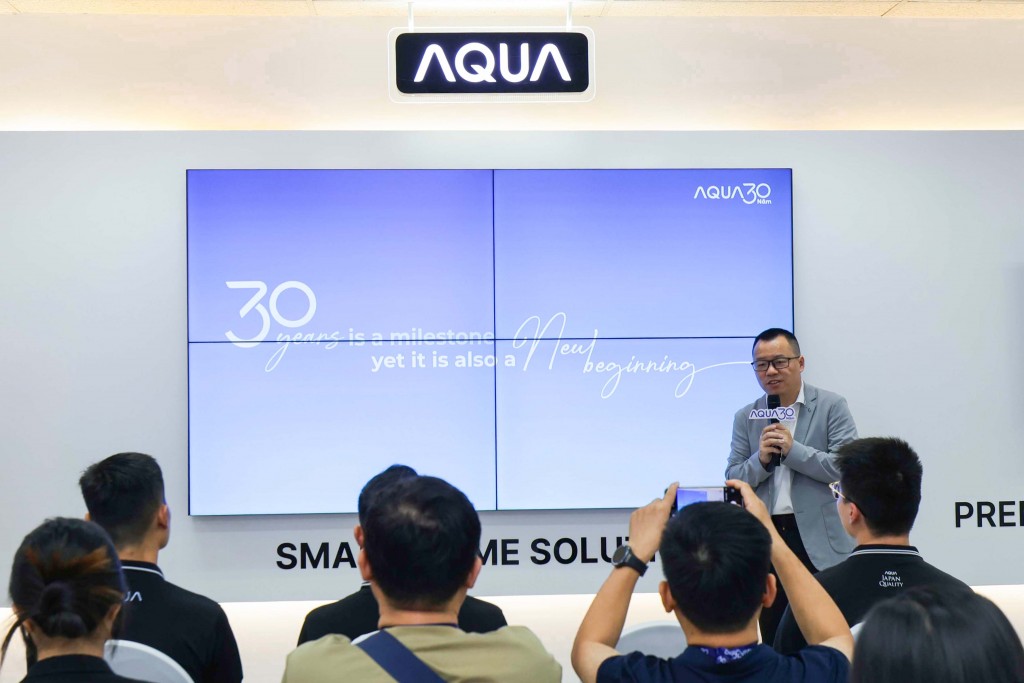 Công ty TNHH Điện máy AQUA Việt Nam công bố chiến lược phát triển dài hạn