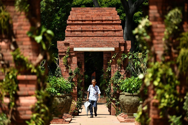 Vườn Sang Nila Utama tại Công viên Fort Canning được tái hiện theo phong cách vườn Đông Nam Á thế kỷ 14 (Ảnh: Straitstimes) Vườn Sang Nila Utama tại Công viên Fort Canning được tái hiện theo phong cách vườn Đông Nam Á thế kỷ 14 (Ảnh: Straitstimes)