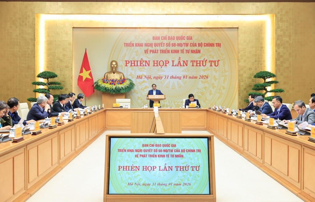 Thủ tướng chủ trì phiên họp lần thứ 4 Ban Chỉ đạo về phát triển kinh tế tư nhân