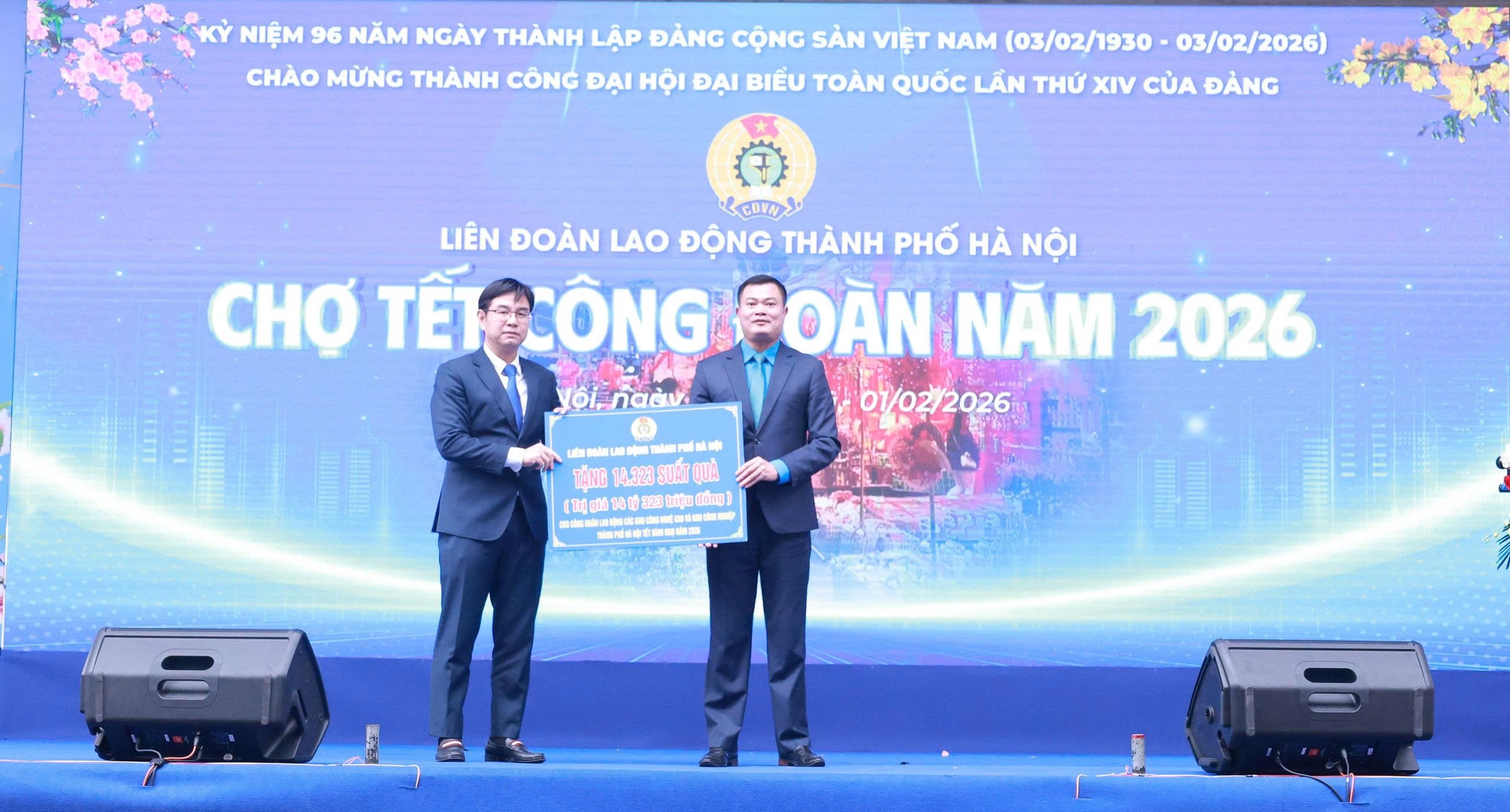 Chợ Tết Công đoàn - lan tỏa yêu thương, kết nối đoàn viên khó khăn