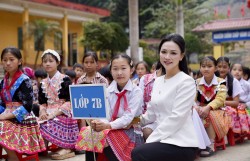 "Chắp cánh ước mơ cho em" sưởi ấm học sinh vùng cao
