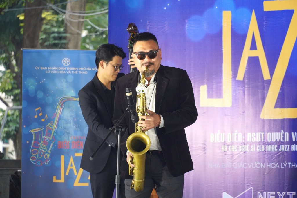 Dòng chảy Jazz lan tỏa cảm xúc xuân trong không gian cộng đồng Dòng chảy Jazz lan tỏa cảm xúc xuân trong không gian cộng đồng