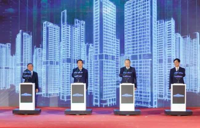 Tổng Bí thư Tô Lâm dự lễ khởi công dự án Khu đô thị đa mục tiêu tại Hà Nội