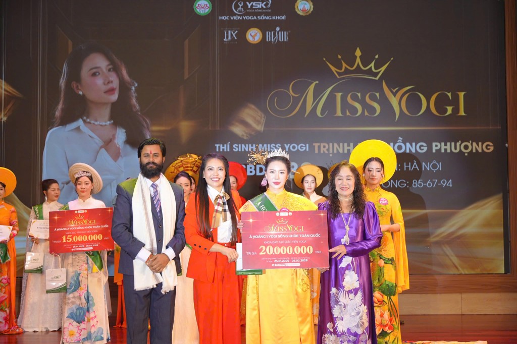 Miss Yogi 2026 và hành trình lan tỏa yoga tích cực Miss Yogi 2026 và hành trình lan tỏa yoga tích cực