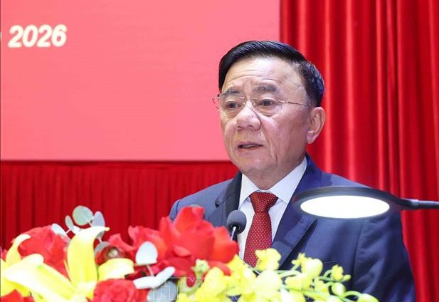 Đồng chí Trần Cẩm Tú, Ủy viên Bộ Chính trị, Thường trực Ban Bí thư, Bí thư Đảng uỷ cơ quan Đảng Trung ương phát biểu tại buổi lễ. Ảnh: Phương Hoa/TTXVN Đồng chí Trần Cẩm Tú, Ủy viên Bộ Chính trị, Thường trực Ban Bí thư, Bí thư Đảng uỷ cơ quan Đảng Trung ương phát biểu tại buổi lễ. Ảnh: Phương Hoa/TTXVN