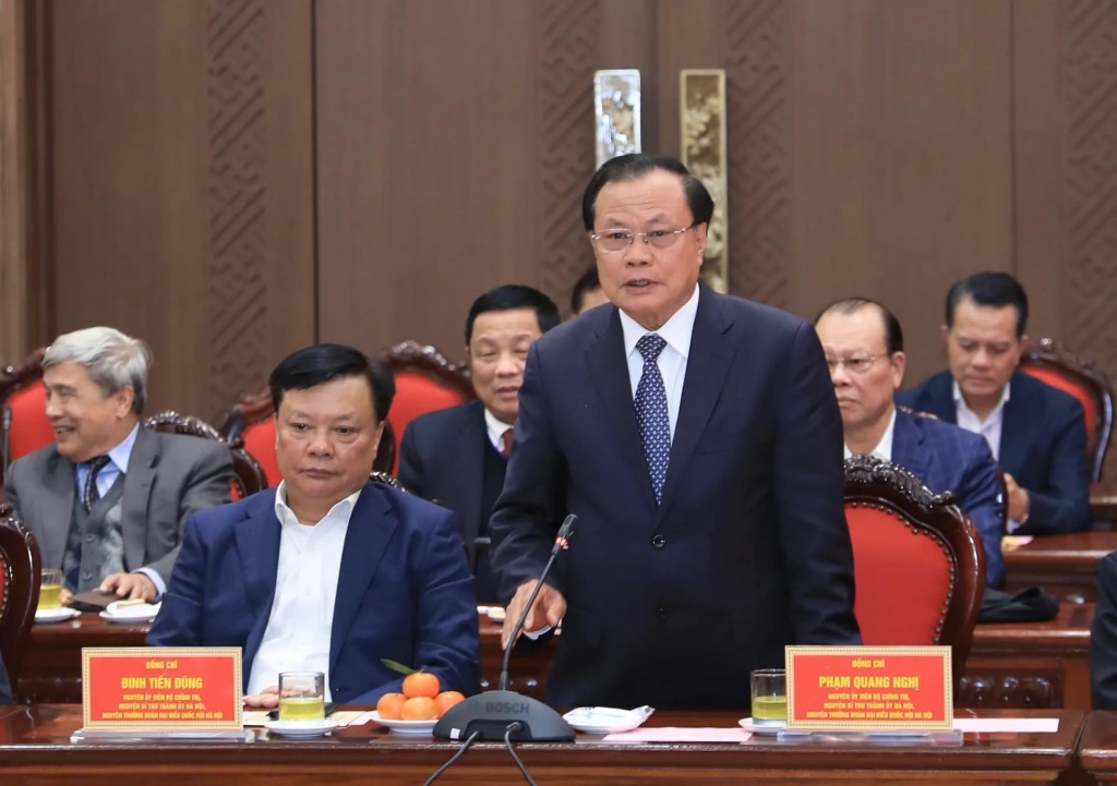 Hà Nội: Gặp mặt nguyên lãnh đạo thành phố qua các thời kỳ