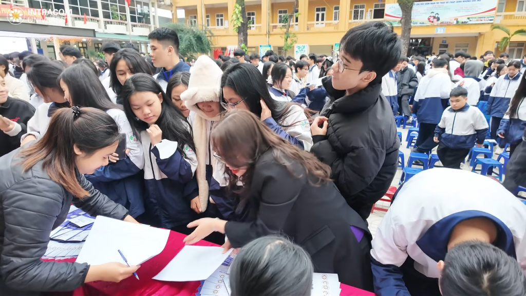 Tư vấn hướng nghiệp cho học sinh lớp 12 THPT Cổ Loa