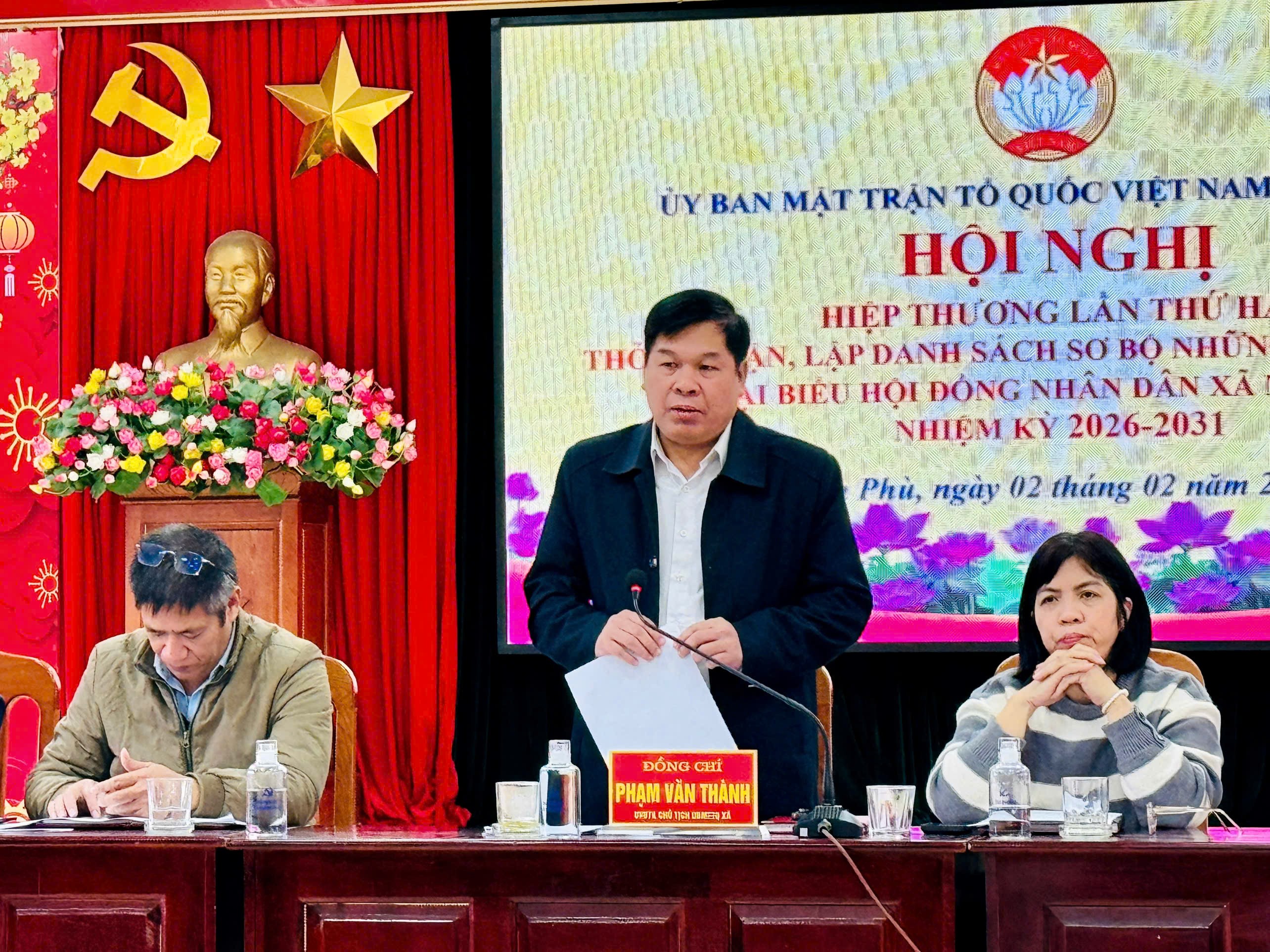 Thống nhất danh sách sơ bộ 51 người ứng cử HĐND xã Thống nhất danh sách sơ bộ 51 người ứng cử HĐND xã