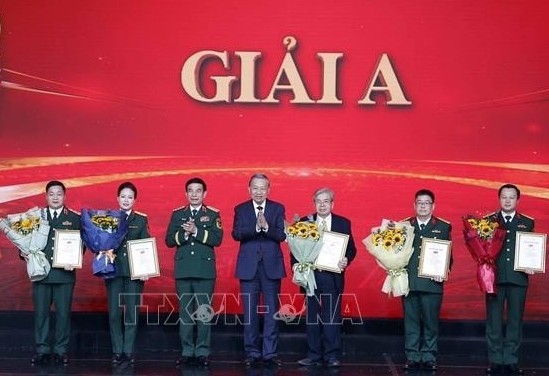 Tổng Bí thư Tô Lâm dự tổng kết, trao giải cuộc thi "Vững bước dưới cờ Đảng"