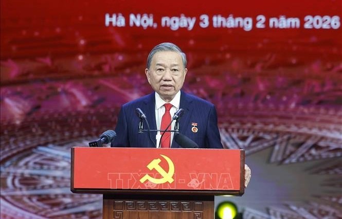 Phát biểu của Tổng Bí thư Tô Lâm tại Lễ tuyên dương Bí thư chi bộ xuất sắc và trao giải Búa liềm Vàng