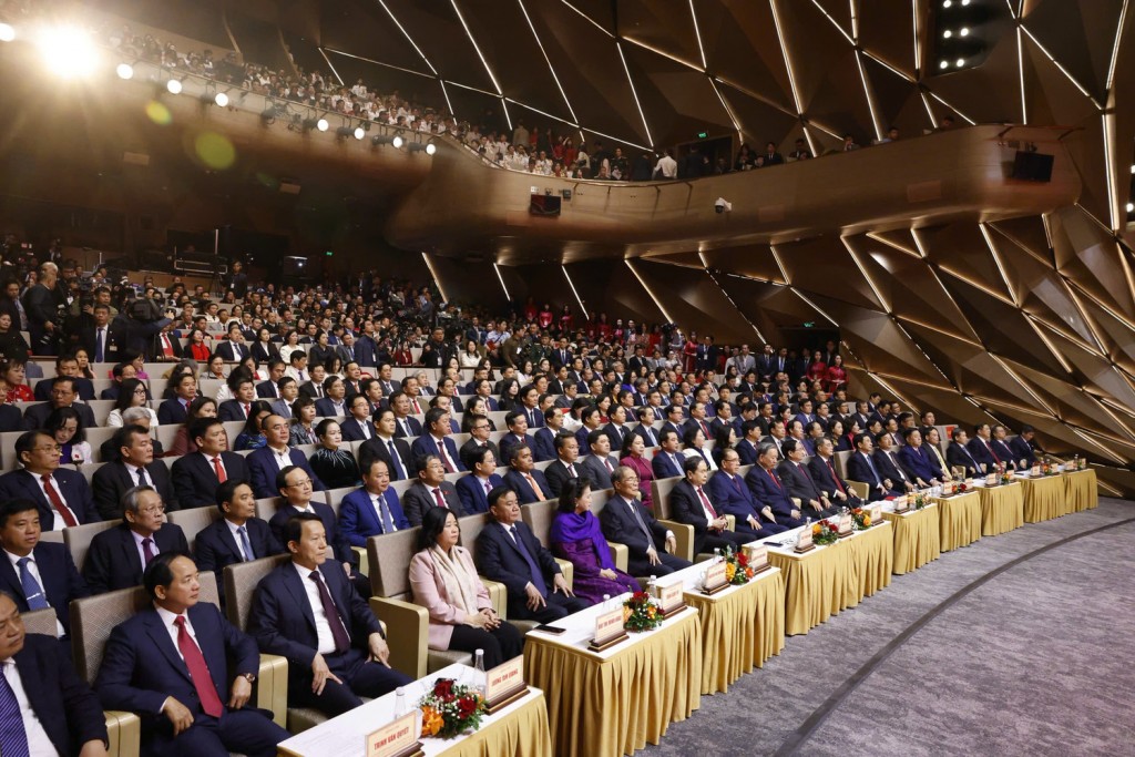 Phát biểu của Tổng Bí thư Tô Lâm tại Lễ tuyên dương Bí thư chi bộ xuất sắc và trao giải Búa liềm Vàng