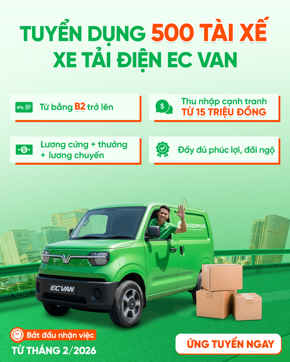 GOZO MOVE sắp ra mắt siêu ứng dụng vận tải toàn trình dành cho tài xế