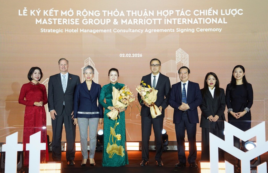 Thỏa thuận hợp tác với Marriott International tiếp tục khẳng định tầm nhìn chiến lược của Masterise Group trong việc hợp tác cùng các thương hiệu toàn cầu, kiến tạo những công trình mang tầm vóc quốc tế và định hình chuẩn mực mới cho trải nghiệm sống, nghỉ dưỡng và du lịch tại Việt Nam