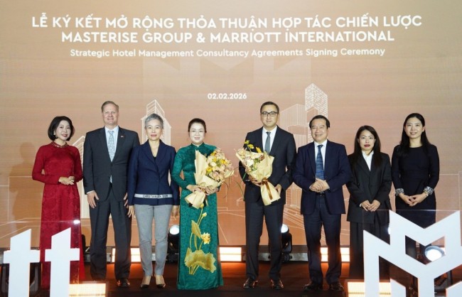 Masterise Group ký kết mở rộng hợp tác chiến lược lĩnh vực khách sạn - nghỉ dưỡng với Marriott International