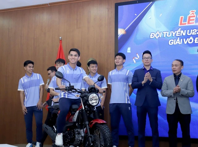 Trao thưởng cho U23 Việt Nam sau thành tích tại giải U23 châu Á