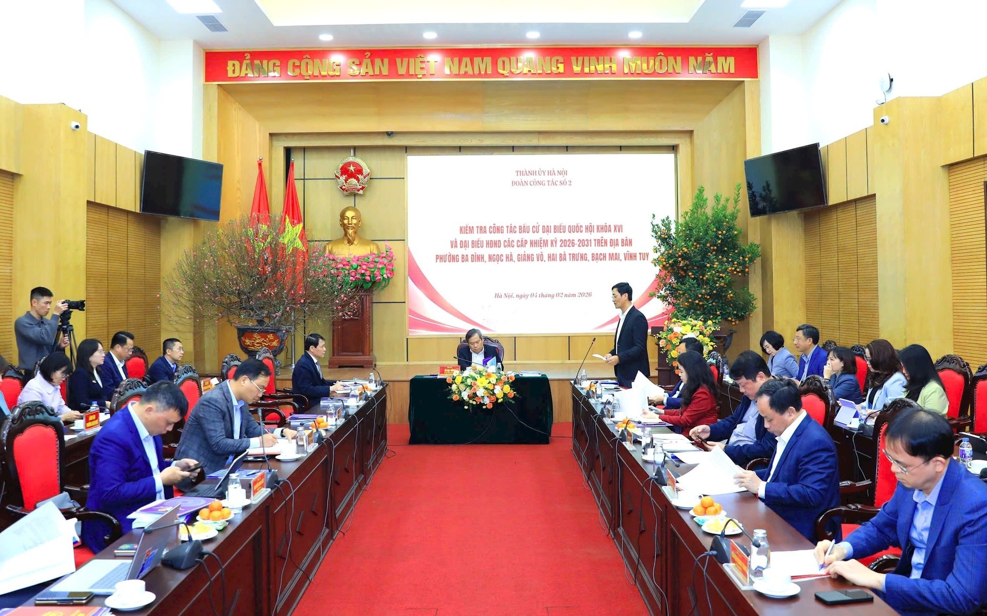 Bảo đảm cuộc bầu cử diễn ra dân chủ, đúng pháp luật, an toàn