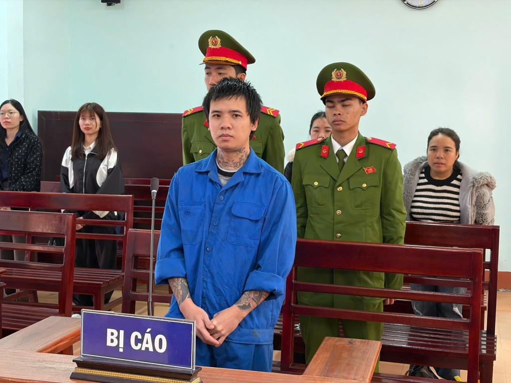 Nguyễn Hoàng Huy bị xét xử về tội “Lừa đảo chiếm đoạt tài sản” (Ảnh: PV)