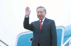 Tổng Bí thư Tô Lâm lên đường thăm cấp Nhà nước tới Lào