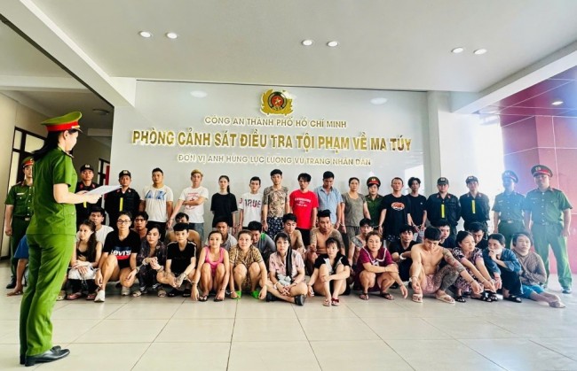 Công an TP Hồ Chí Minh triệt phá đường dây ma túy liên tỉnh