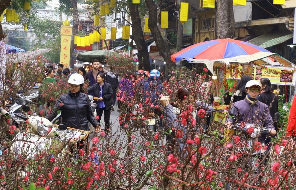 Đảm bảo an ninh trật tự, an toàn giao thông quanh chợ hoa xuân