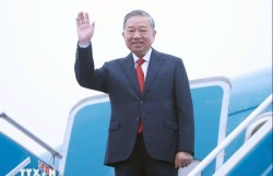 Tổng Bí thư Tô Lâm lên đường thăm cấp Nhà nước Vương quốc Campuchia