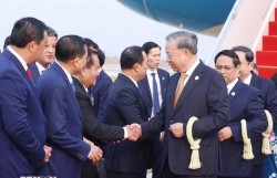 Tổng Bí thư Tô Lâm bắt đầu chuyến thăm cấp Nhà nước tới Vương quốc Campuchia