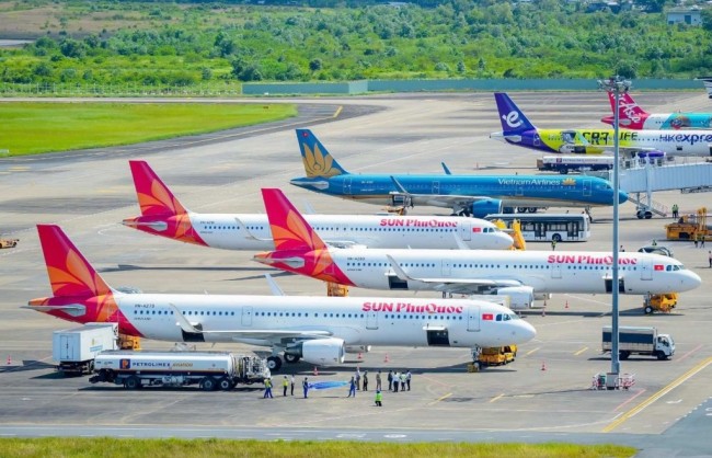 Sun PhuQuoc Airways tiếp tục dẫn đầu toàn ngành hàng không Việt Nam