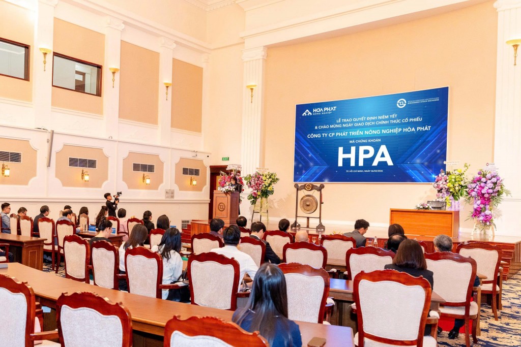 285 triệu cổ phiếu HPA chính thức chào sàn HOSE