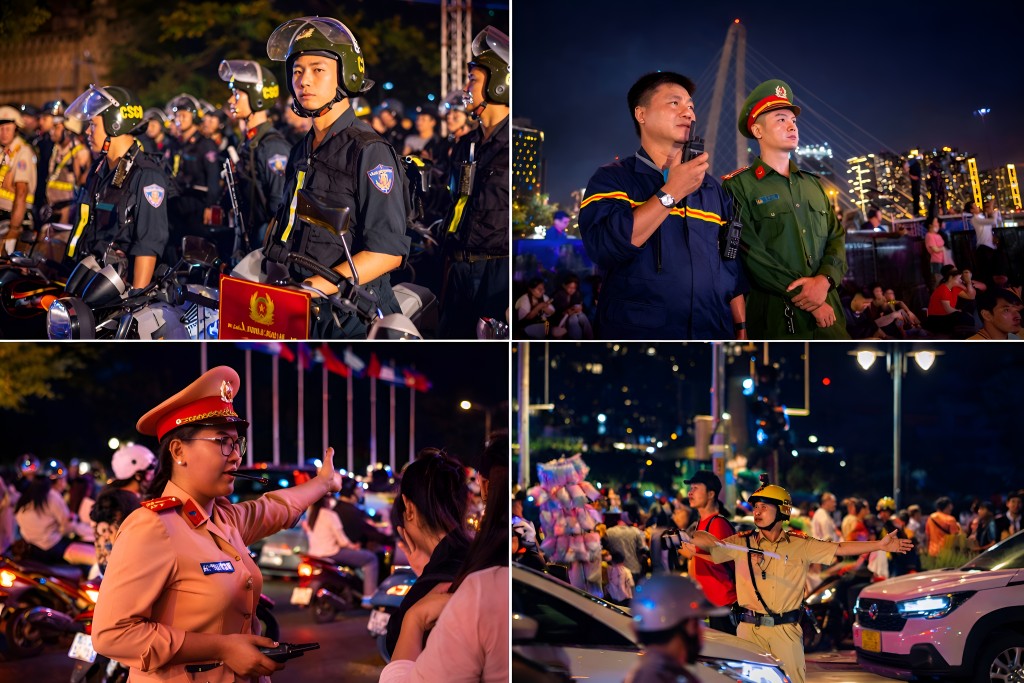 Giữa nhịp sống sôi động của đô thị không ngủ, những ca trực thầm lặng của lực lượng Công an góp phần giữ trọn bình yên cho mùa xuân thành phố